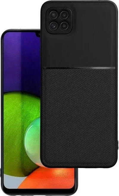 Mbulesë telefoni Forcell Noble për Samsung Galaxy A22 LTE, TPU, e zezë