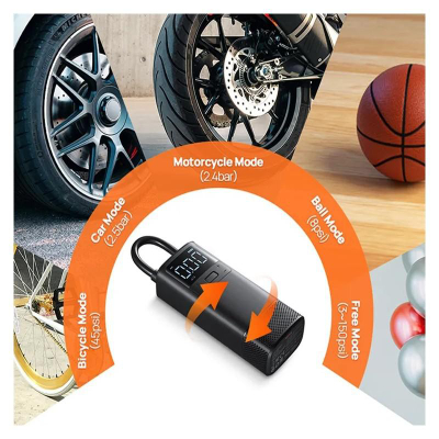 Pompe ajri elektrike Xiaomi 1S, 10.3 bar, 15 L/min, e zezë