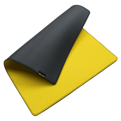 Mousepad Hator Tonn Evo L, 500 x 420 x 4mm, gri e errët