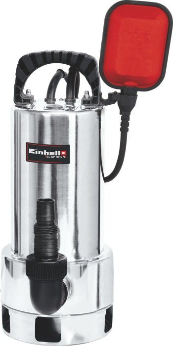 Pompe uji t’ndotur Einhell GC-DP 9035 N, 900W, trup metalik, ngjyrë argjendi