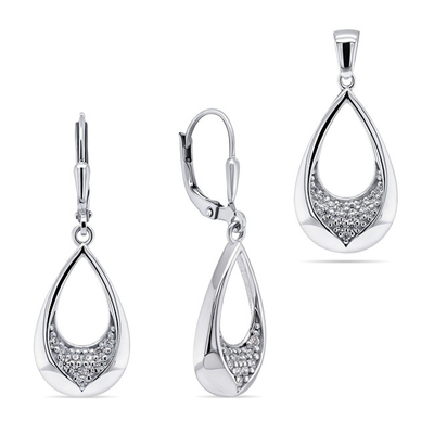 Set varëse + vathë Brilio Silver SET207W