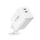 Karikues muri Tech-Protect NC45W-GAN, 45W PD, 2x USB-C, i bardhë