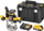 Frezë druri DEWALT DCW620H2-QW, me bateri, 2 bateri edhe karikues, e verdhë