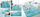 Tapet Strado Ombre Shaggy, 80x150 cm, push i lartë, blu ombre