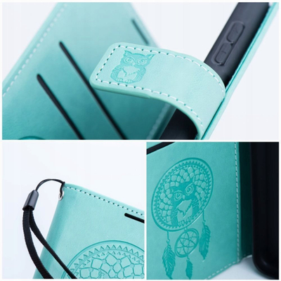 Këllëf telefoni OEM MEZZO Book Case, për Samsung A17 Oppo A17k, motiv Dreamcatcher, jeshil