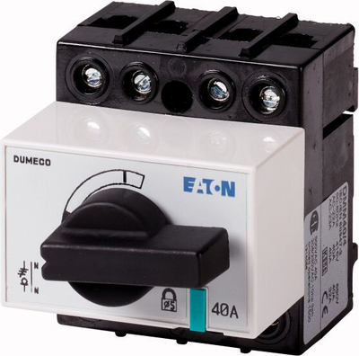 Nderpreres izolues Eaton DMM-40/4, 4 pole, 40A, gri