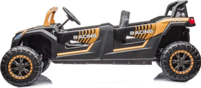 Makinë me bateri për kalamaj LEAN CARS Buggy A033, 4x4, 24V, ngjyrë ari