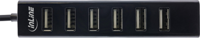 HUB USB InLine 2.0, 7 porta, Type A, i zi