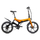 Biçikletë elektrike MS Energy eBike i20, 250W, 45 deri në 50km, zezë/portokalli