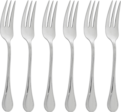 Set pirunash ëmbëlsire Sambonet Royal Inox, 6 copë, çelik inox, ngjyrë argjendi