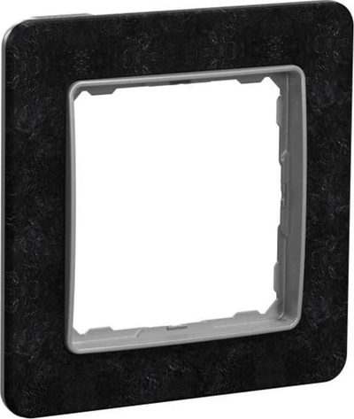Kornizë dekorative Sedna Elements Single Frame, 1 vend, efekt guri, gri e errët