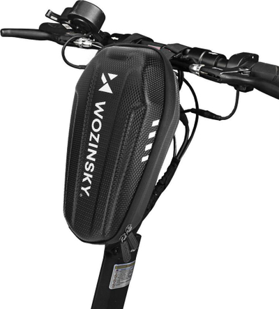Çantë skuteri Wozinsky Spacious Bag Pannier, 2L, e papërshkueshme nga uji, e zezë