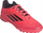 Këpucë futbolli për kalamaj adidas F50 League TF Jr, Fiberskin, shollë TF për bar sintetik, rozë e ndezur