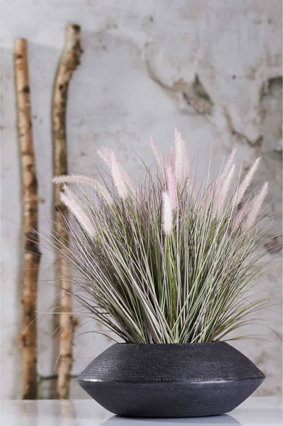 Bimë artificiale Emerald Pennisetum, 71 cm, për zbukurim, jeshile
