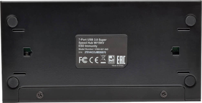 Hub USB Eaton Tripp Lite U360007IND, 7 porta USB 3.0, SuperSpeed 5 Gbps, metalik