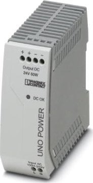 Furnizues energjie Phoenix Contact UNO PS 1AC 24DC 60W, dalje 24V DC, 60W, gri