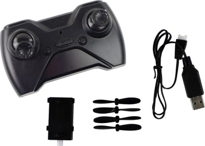 Aeroplan me pult Leantoys 4D G3, me drita, USB, bardh e kaltër