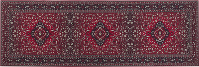 Tapet korridori VADKADAM Runner, 80 x 240 cm, kundër rrëshqitjes, i kuq