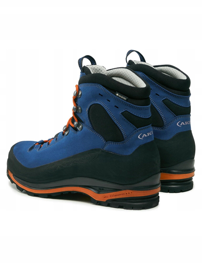 Këpucë mali Aku Superalp V-Light GTX 593.31, GORE-TEX, blu portokalli