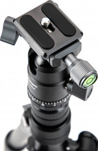 Tripod për kamerë Fotopro 58, alumin, kokë sferike, 8 kg, i zi