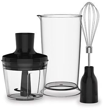 Blender Tefal HB 656838, i zi/i hirtë