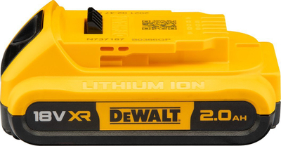 Set baterish dhe karikuesi DeWALT DCB1104D2, 18V 2Ah, Li Ion, prizë euro