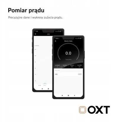 Rele inteligjente OXT Mini Relay 1CH, 16A, WiFi Tuya, e bardhë
