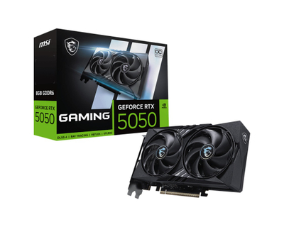 Kartë grafike MSI GeForce RTX 5050 Gaming OC, 8GB GDDR6, e zezë