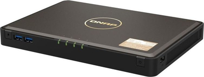 Сервер NAS Qnap TBS-464-8G, Intel Celeron, 8GB RAM, црн