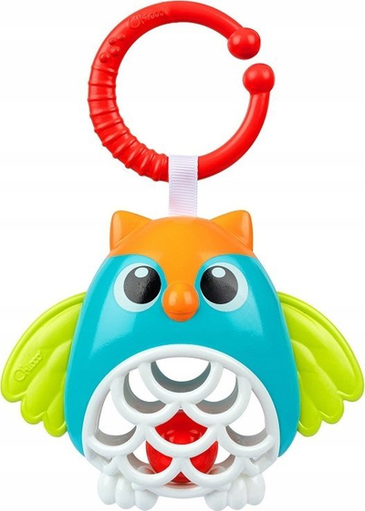 Lodër për beba Chicco Trillino Owlet, në formë bufte, shumëngjyrëshe