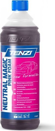 Shkumë neutrale aktive për larje makine Tenzi Magic Pink, 1L, me erë qershie