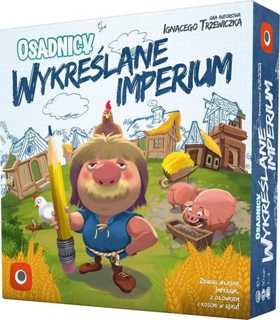 Lojë tavoline Portal Settlers Roll and Write Empire, strategji, për familje, shumëngjyrëshe