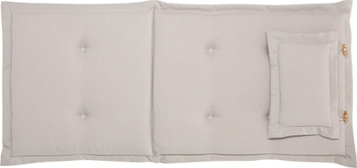 Set jastëkësh karrige TOSCANA, 6 copë, 50x70 cm, ngjyrë taupe