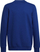 Bluzë sportive Adidas Performance, sweatshirt pambuk, logo e zezë, blu sapphire