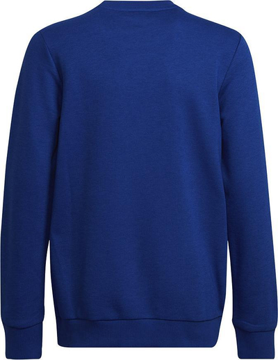 Bluzë sportive Adidas Performance, sweatshirt pambuk, logo e zezë, blu sapphire