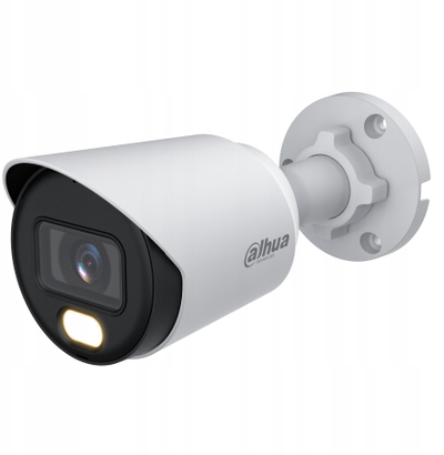 Kamerë sigurie Dahua HAC-HFW1239T-A-LED-0280B-S3, 2MP, Full Color, e bardhë