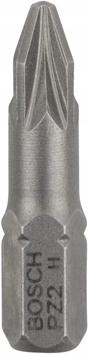 Bit kaçavide Bosch Extra Hard Pozi PZ2, 25mm, set 100 copë