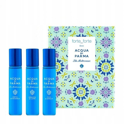 Set dhuratë parfumi Acqua Di Parma Blu Mediterraneo Arancia Di Capri, 3 pjesë