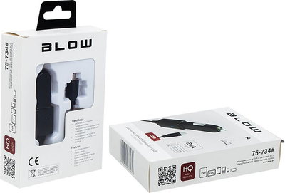 Karikues veture BLOW 75-734, 1 port USB, 12V, i zi