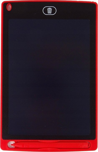 Tablet grafik LCD pa markë, 8.5", me stylus, i kuq