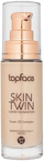 Fondatinë Topface Skin Twin Cover 001, SPF 20, për lëkurë normale në të thatë