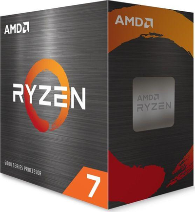 Procesor AMD Ryzen 7 5700X, 8 bërthama, 16 thread-e, 3.4-4.6 GHz, i zi