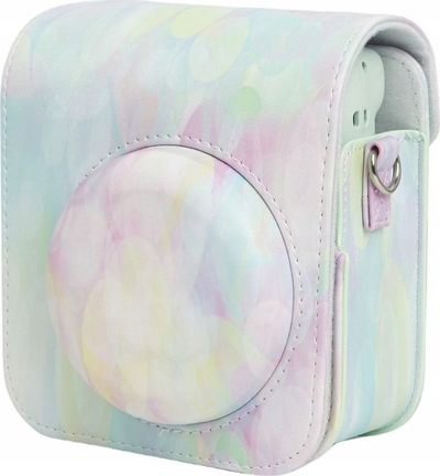 Çantë mbrojtëse LoveInstant për Fujifilm Instax Mini 12, model Soap Bubbles, me rrip