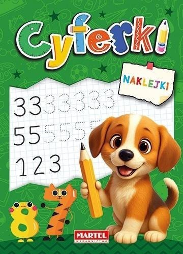 Libër edukativ Numbers With Stickers, me ngjitëse, për numrat, shumëngjyrësh