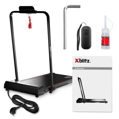 Tapet vrapimi Xblitz X-Runner, deri 12 km/h, 120 kg, i zi