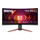 Monitor gaming BenQ EX3410R, 34\", WQHD, i lakuar, i zi