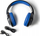 Kufje gaming Celly Sparco Line Wireless, over ear, me mikrofon, blu e zezë