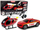 Set lodrash LEANToys City Fire, helikopter dhe veturë zjarrfikëse, plastikë, të kuqe