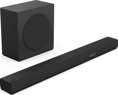 Саундбар Хисенсе HS3100, 3.1 канали, безжичен сабвуфер, црн