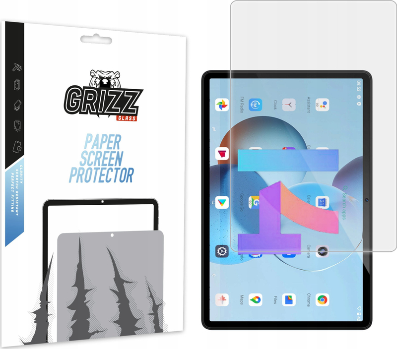 Fletë mbrojtëse ekrani Grizz PaperScreen për Doogee T30E, anti-fingerprint, përfundim mat